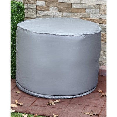 Lakeside Round PVC Outdoor AC Unit Cover